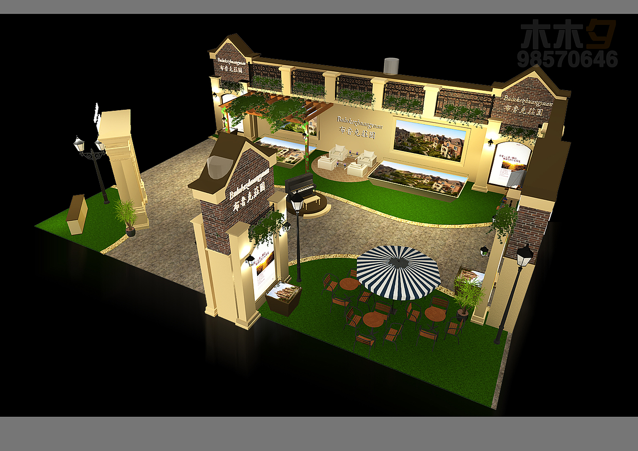 展览设计（图ZMjMxNTQxNg==） - 其他三维 - 站酷设计师sunnylx原创素材 - 站酷ZCOOL