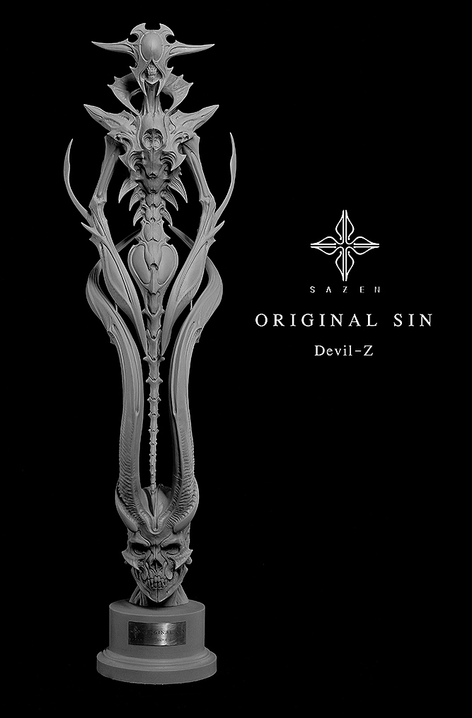 Devil-Z（图ZNzkxNDAwNTY=） - 雕塑 - 站酷设计师sazen原创素材 - 站酷ZCOOL