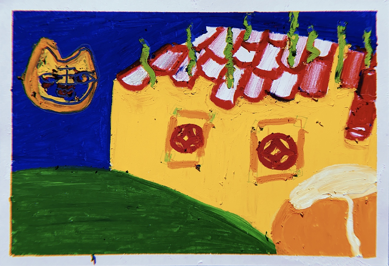 那个永远放在心底的小村庄（图ZMTk2NDU4MjUy） - 艺术插画 - 站酷设计师ZIBIAN原创素材 - 站酷ZCOOL