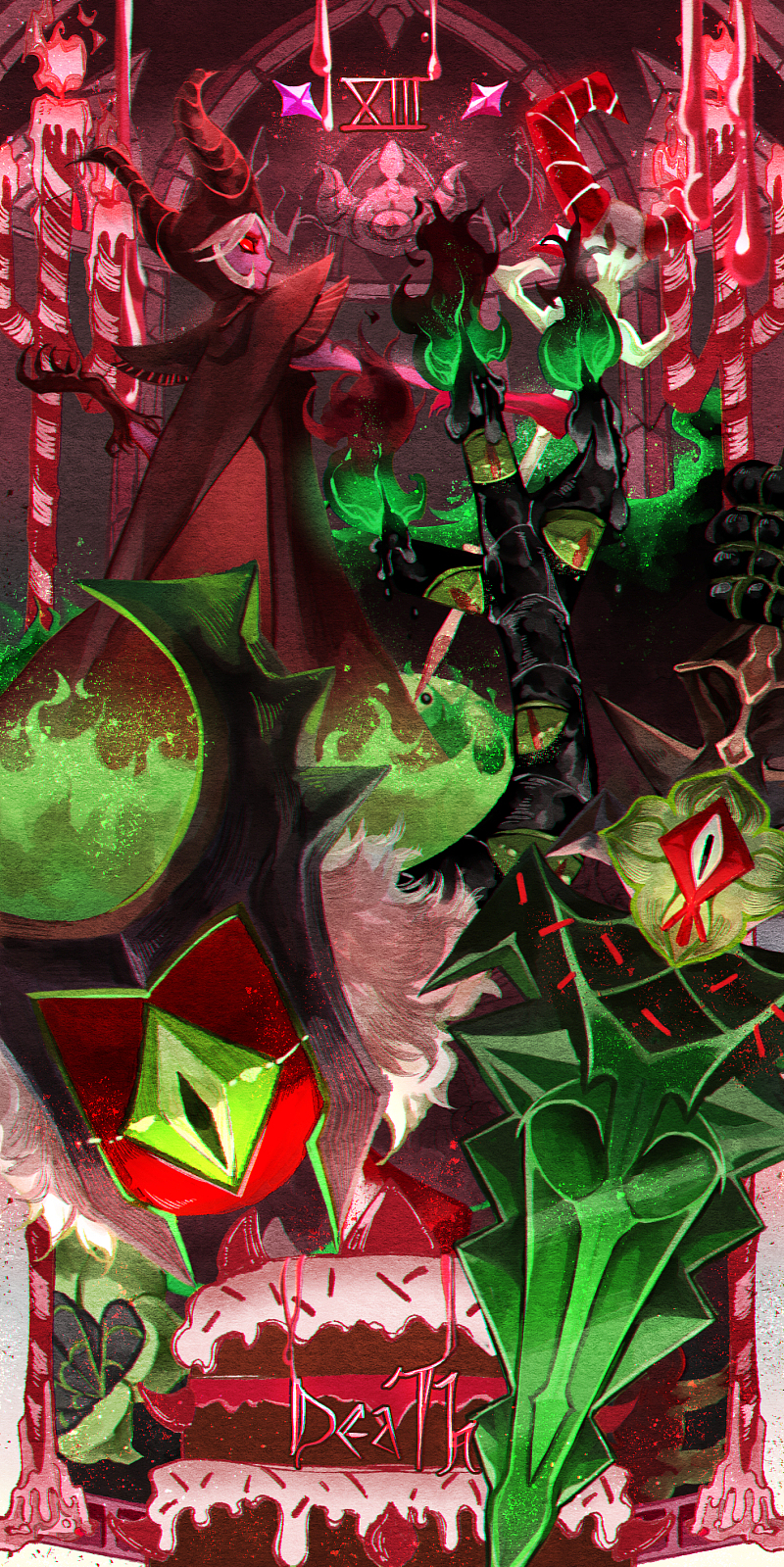 跑跑薑餅人塔羅牌