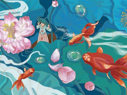 荷唐趣事（个人主页-ZNTQ0NzAxMDg=） - 海报 - 站酷设计师紫水晶86829原创素材 - 站酷ZCOOL