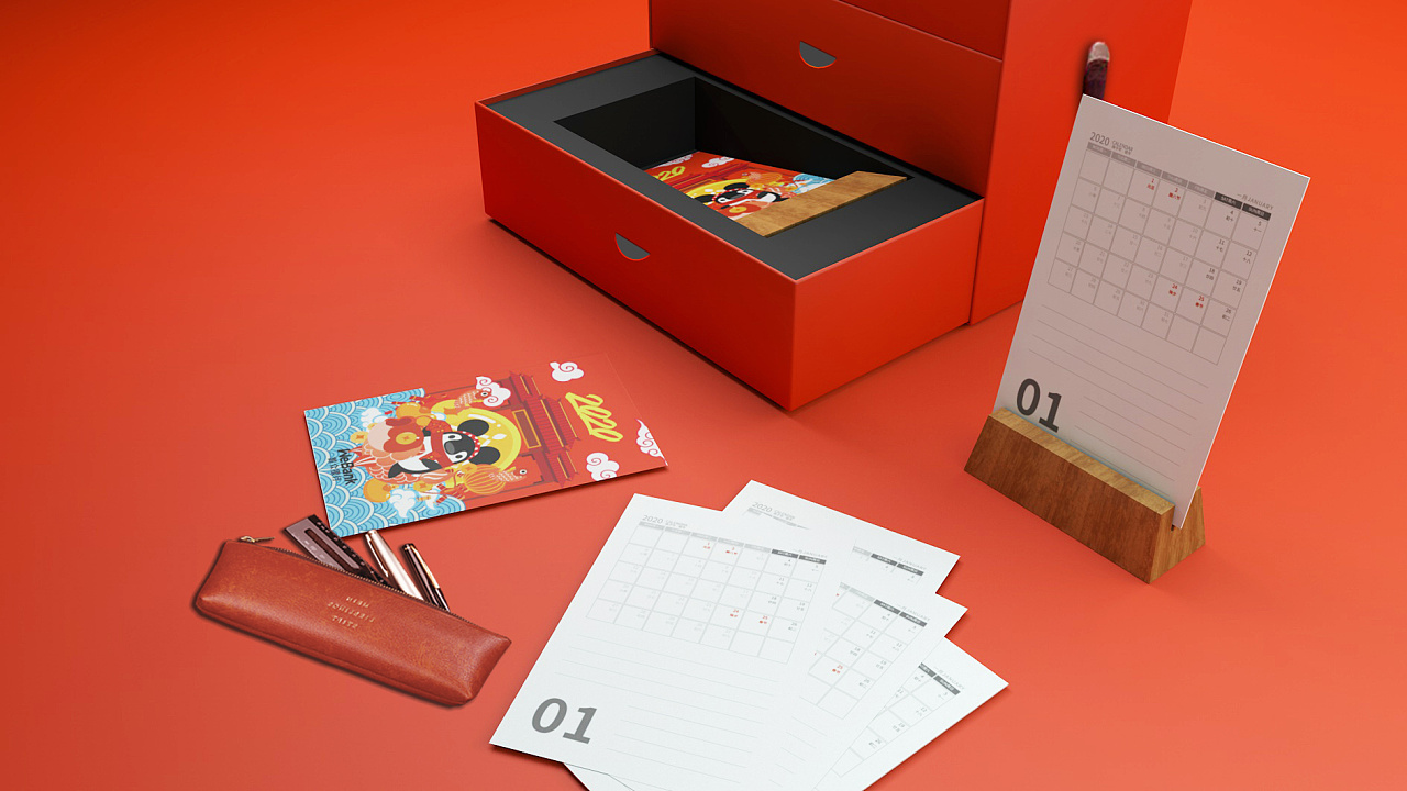 企鹅家周边文创礼盒过年礼盒