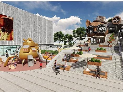 你和生活的期待，都在港城新天地，快来感受魔都潮生活吧！（个人主页-ZMTE5MjQ4OA==） - 多领域 - 站酷设计师品创空间Tom原创素材 - 站酷ZCOOL