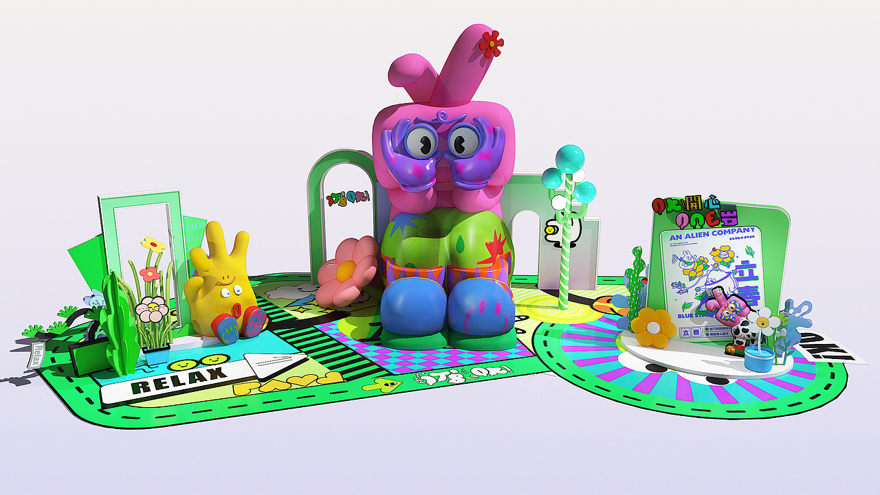 春季美陈（图ZMzU1MTk2NzY0） - 其他工业/产品 - 站酷设计师formars原创素材 - 站酷ZCOOL