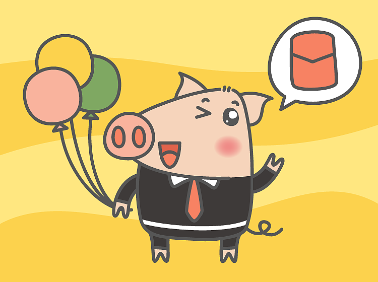 微信表情-社畜皮克猪