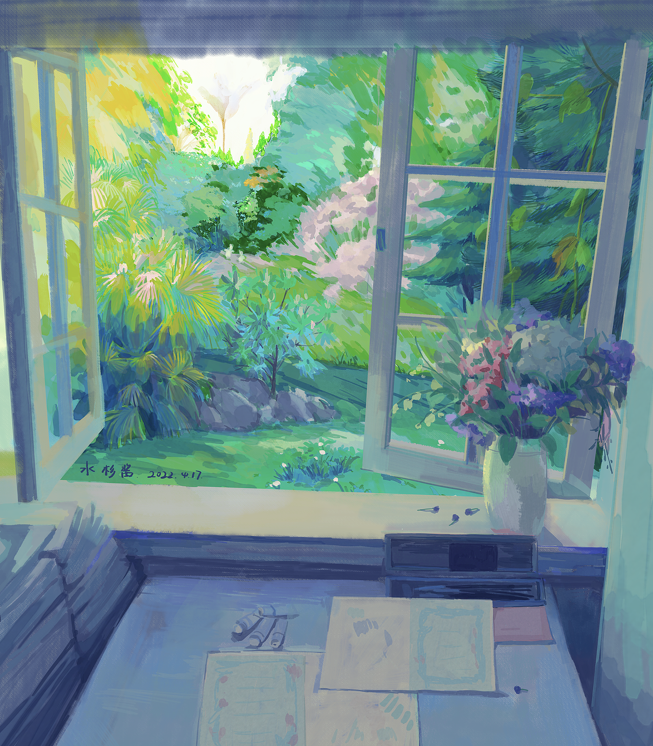 今年春天画的一些花（图ZMzAwMDc4OTY4） - 创作习作 - 站酷设计师水杉酱原创素材 - 站酷ZCOOL