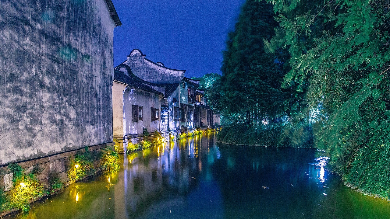 区块链乌镇峰会后的夜景小记