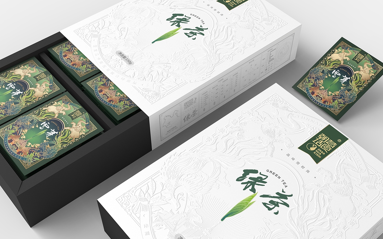 严选经典｜单芽云南红茶／绿茶包装设计（图ZMjM3NDM2OTM2） - 包装 - 站酷设计师李家生原创素材 - 站酷ZCOOL
