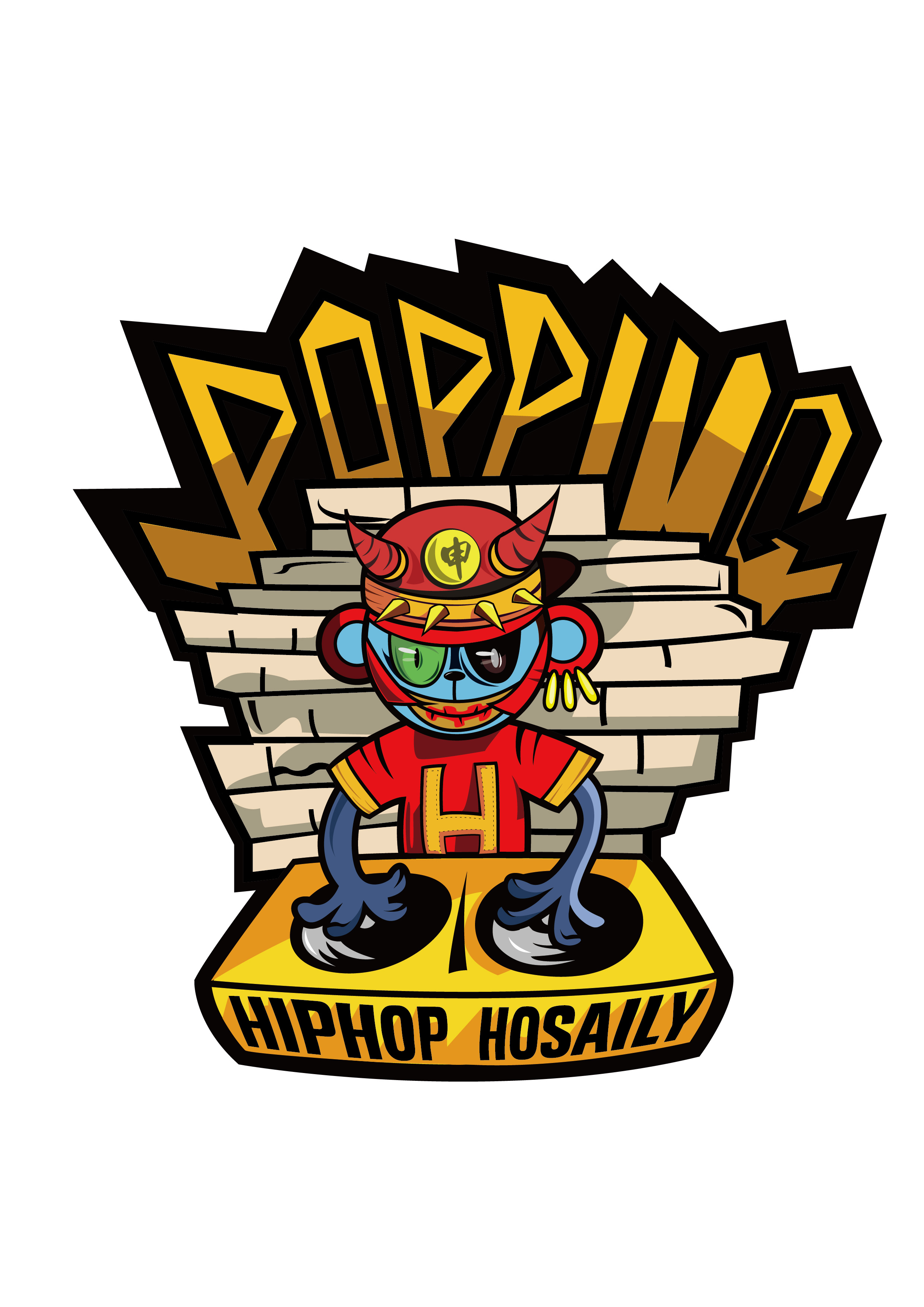 街头风格插图|平面|图案|大米哥哥 - 原创作品 - 站酷 (zcool)