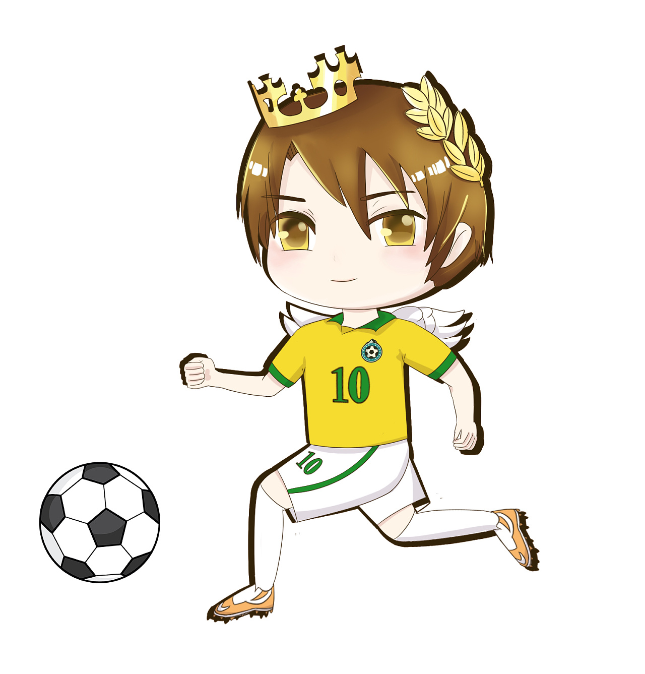 足球小卡通