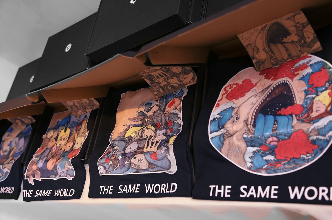 THE SAME WOLRD（图ZNTA1NDU2NDg=） - 商业插画 - 站酷设计师条子TOT原创素材 - 站酷ZCOOL