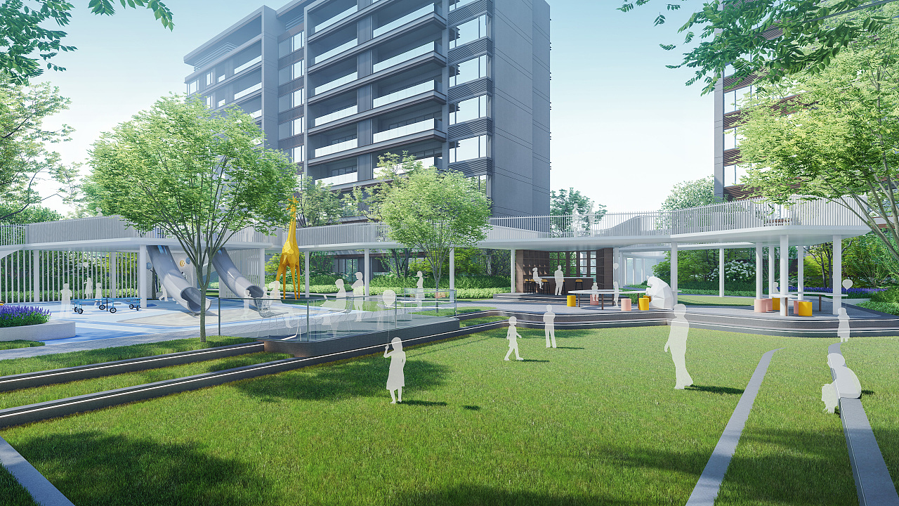 lumion示范区渲染效果图(五)