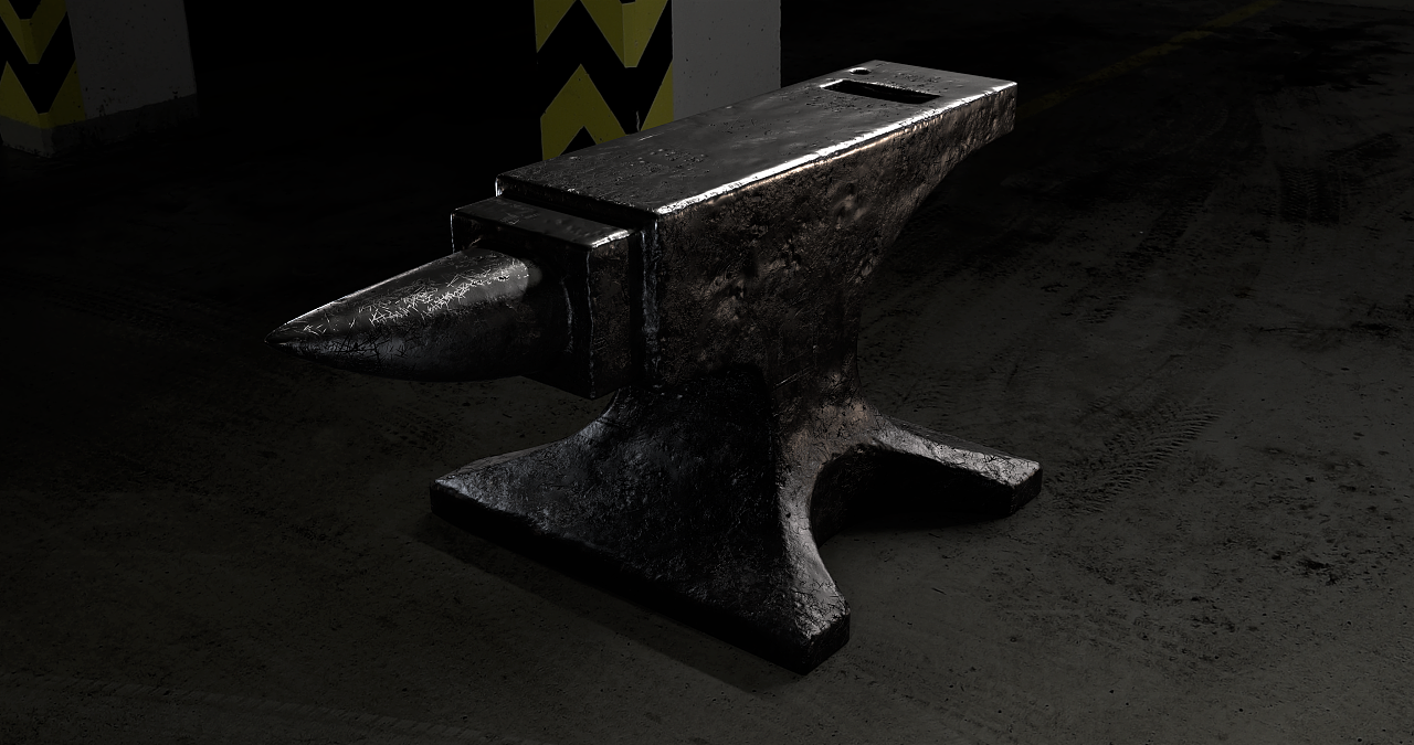 blender原创作品——铁砧. - 原创作品 - 站酷(zcool)