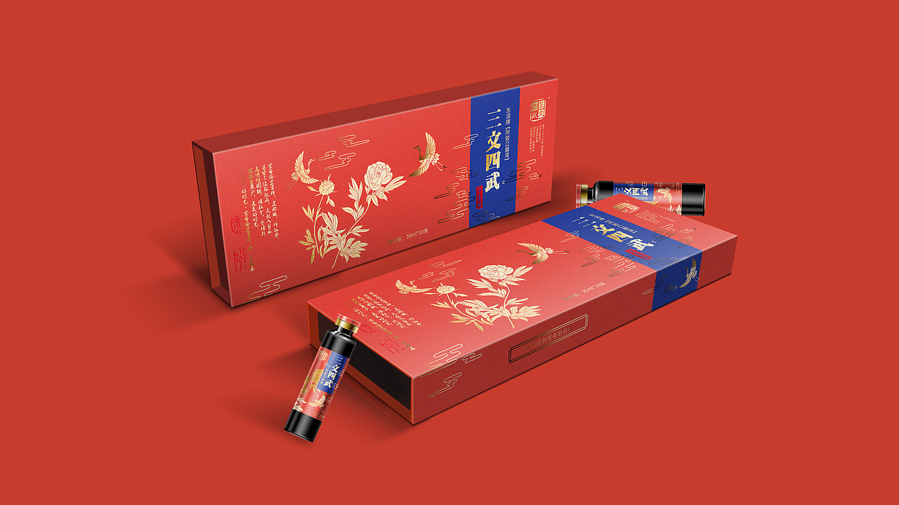 阿胶口服液/ 阿胶包装（图ZMTgzOTU2MDgw） - 包装 - 站酷设计师墨格品牌设计原创素材 - 站酷ZCOOL