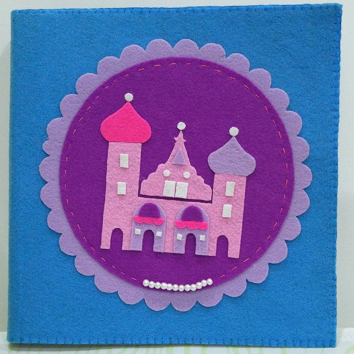 原创不织布周岁相册