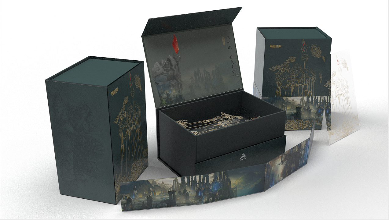 英雄联盟手办包装