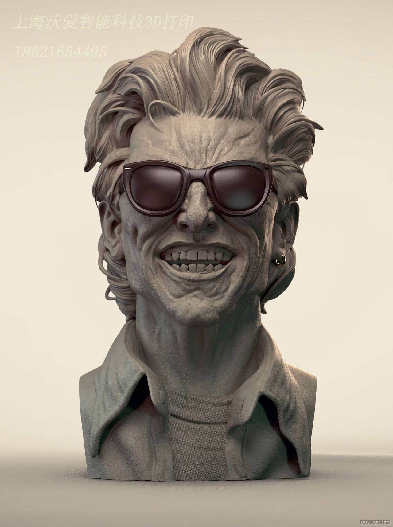 上海沃爱智能科技3d打印 人像