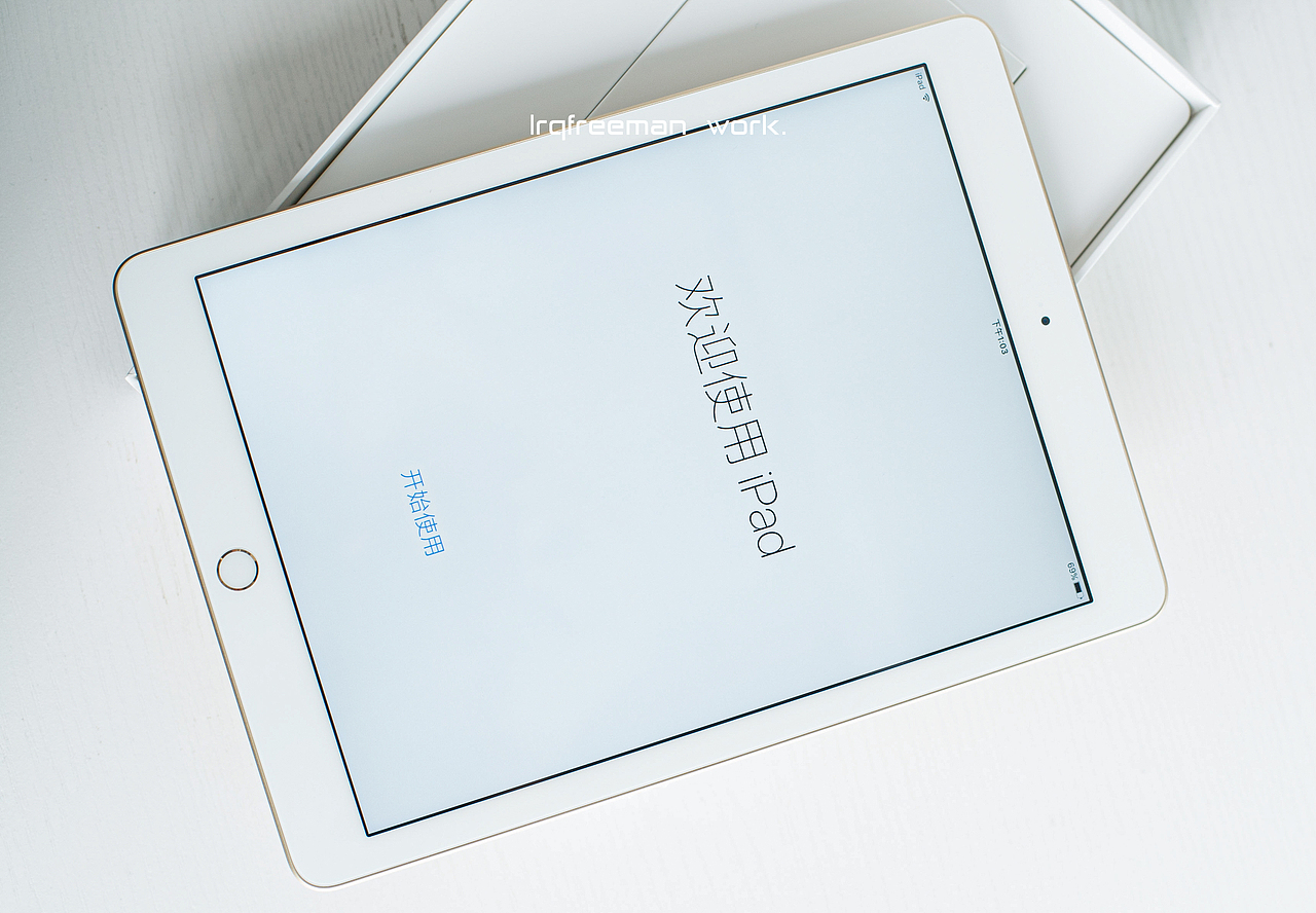 17版iPad产品开箱拍摄