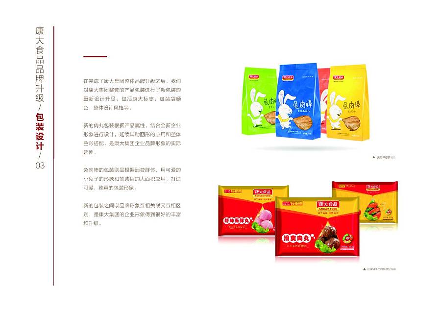 原创作品:康大食品品牌全案策划设计