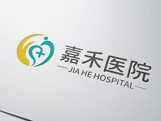 妇幼医院logo标志vi设计