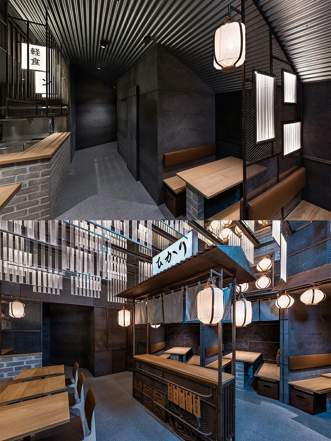 日料餐厅设计|日式近代复古装饰风格（图ZMjY5MDgzMjIw） - 酒店餐饮设计 - 站酷设计师苏颜吖原创素材 - 站酷ZCOOL