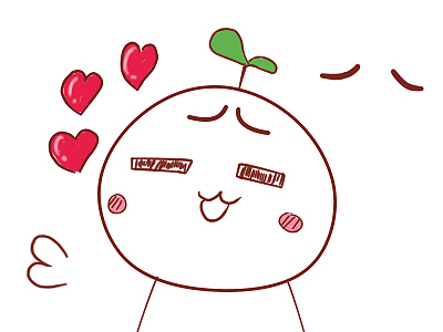 然后转回PS里认真的描线,把需要用到的部位上上色。