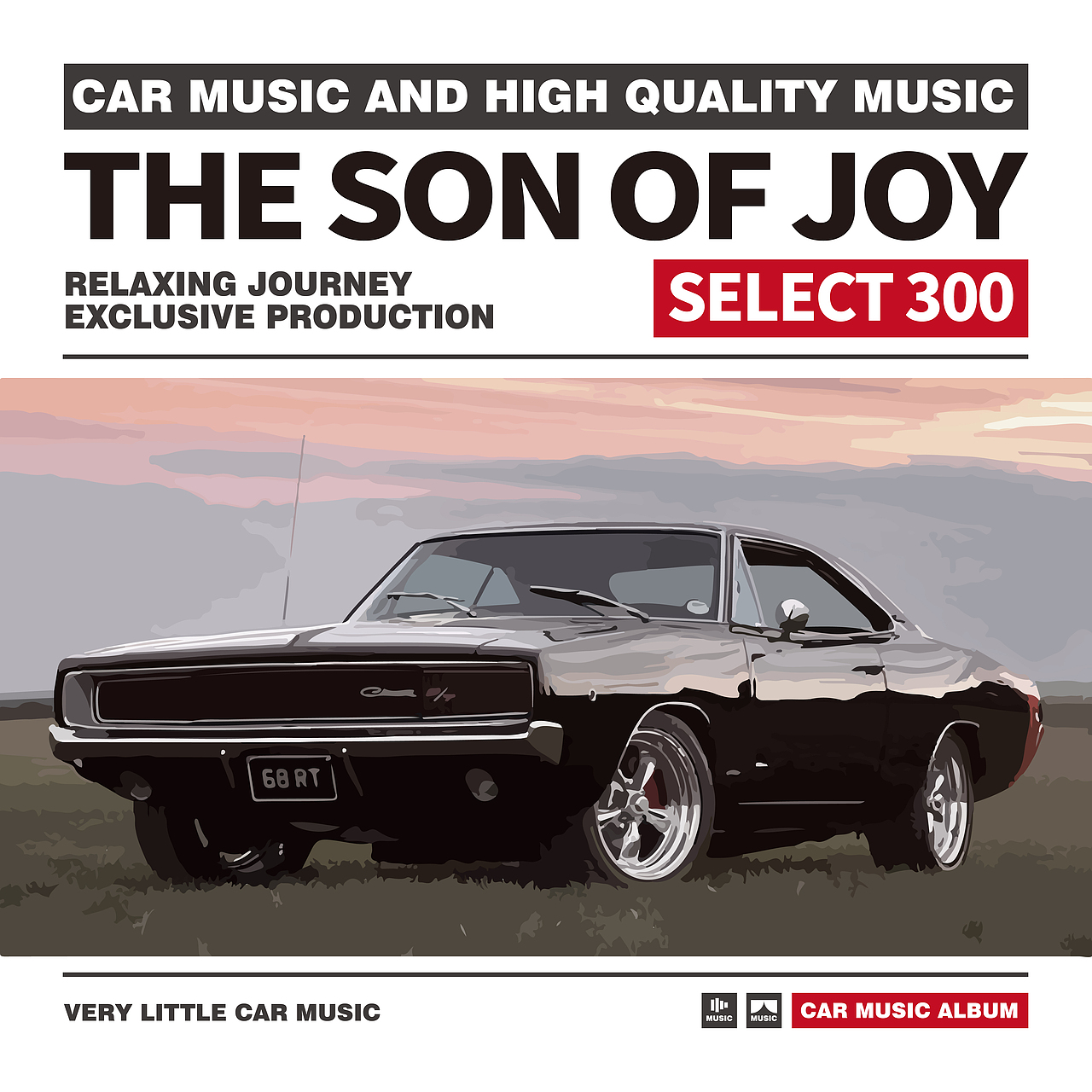 车载音乐CD SELECT 300（图ZMjAwMTY0NDU2） - 包装 - 站酷设计师古克力原创素材 - 站酷ZCOOL