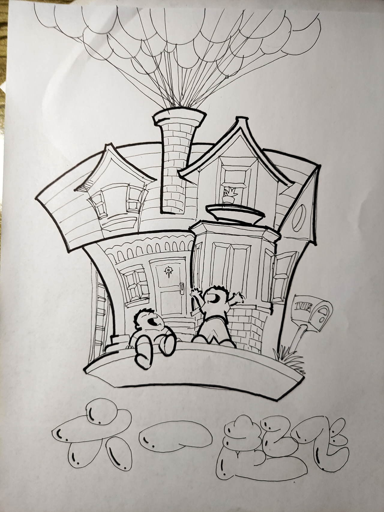 每日一画 61儿童节