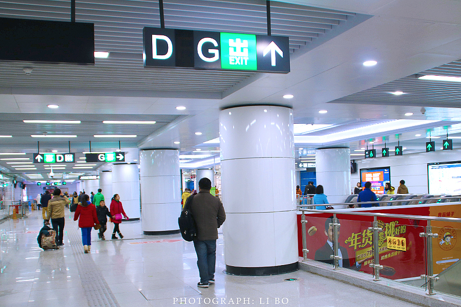 南昌地铁·寒冷的冬天