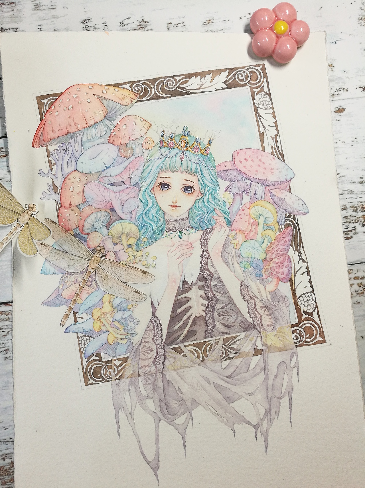 暗黑系女王范少女