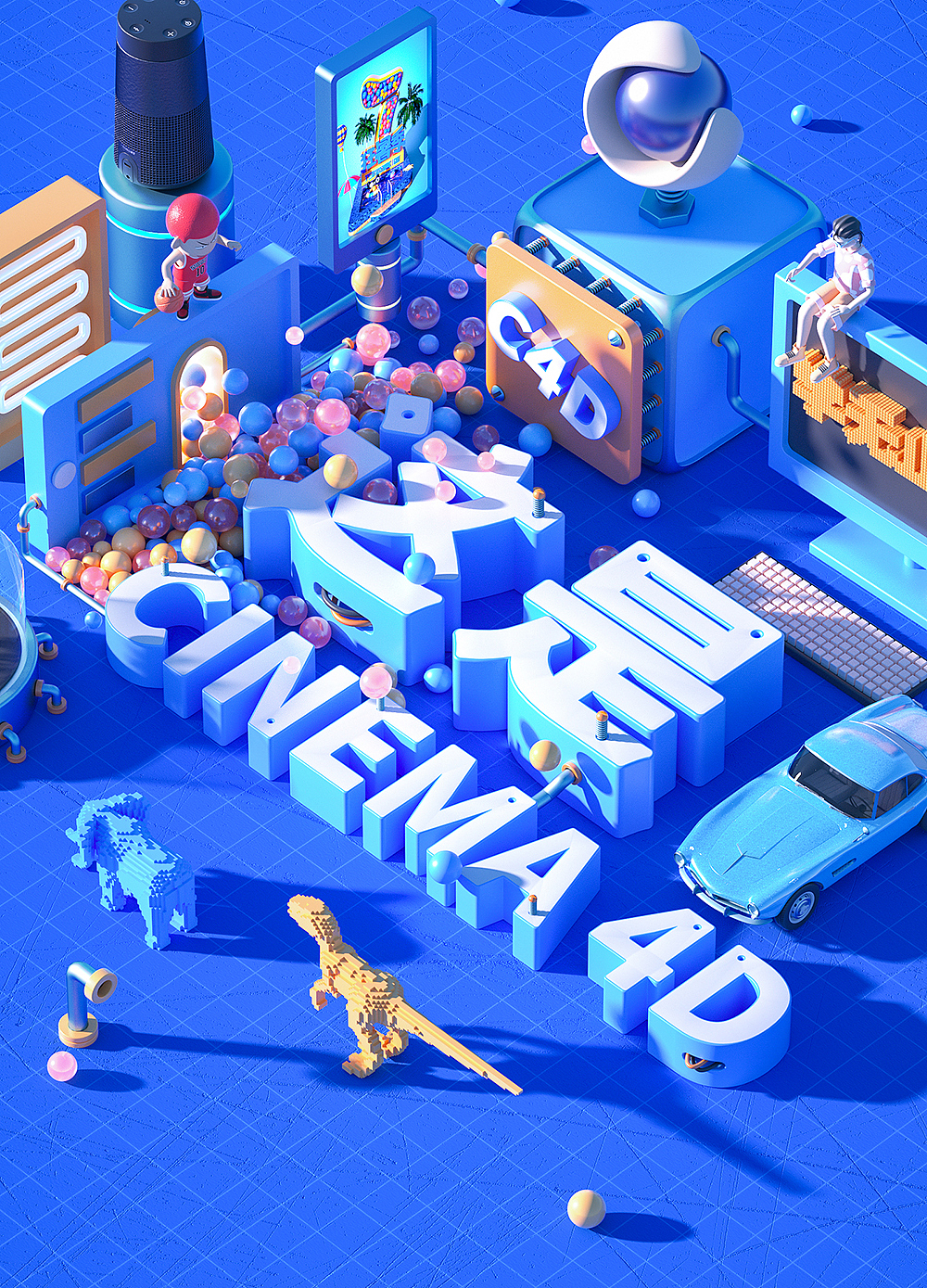 C4D-2020作品集（二）（图ZMjE4NzkzMjIw） - 场景 - 站酷设计师一凡YFAN原创素材 - 站酷ZCOOL