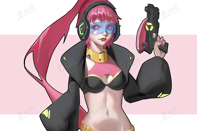 角色机甲少女立绘封面（图ZMjI3NzI3NTgw） - 其他 - 站酷设计师名动漫CG数娱原创素材 - 站酷ZCOOL