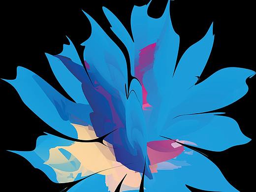 色彩飞扬-花枝招展（个人主页-ZMzU0OTI4Mjg=） - 图案 - 站酷设计师柠檬臆想原创素材 - 站酷ZCOOL