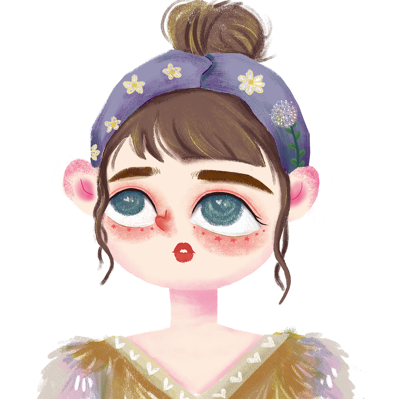 这张是临摹的哦~