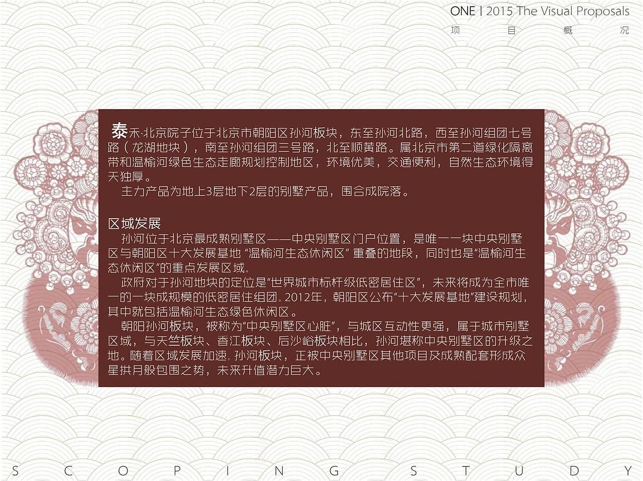 泰禾北京院子海报提案PPT