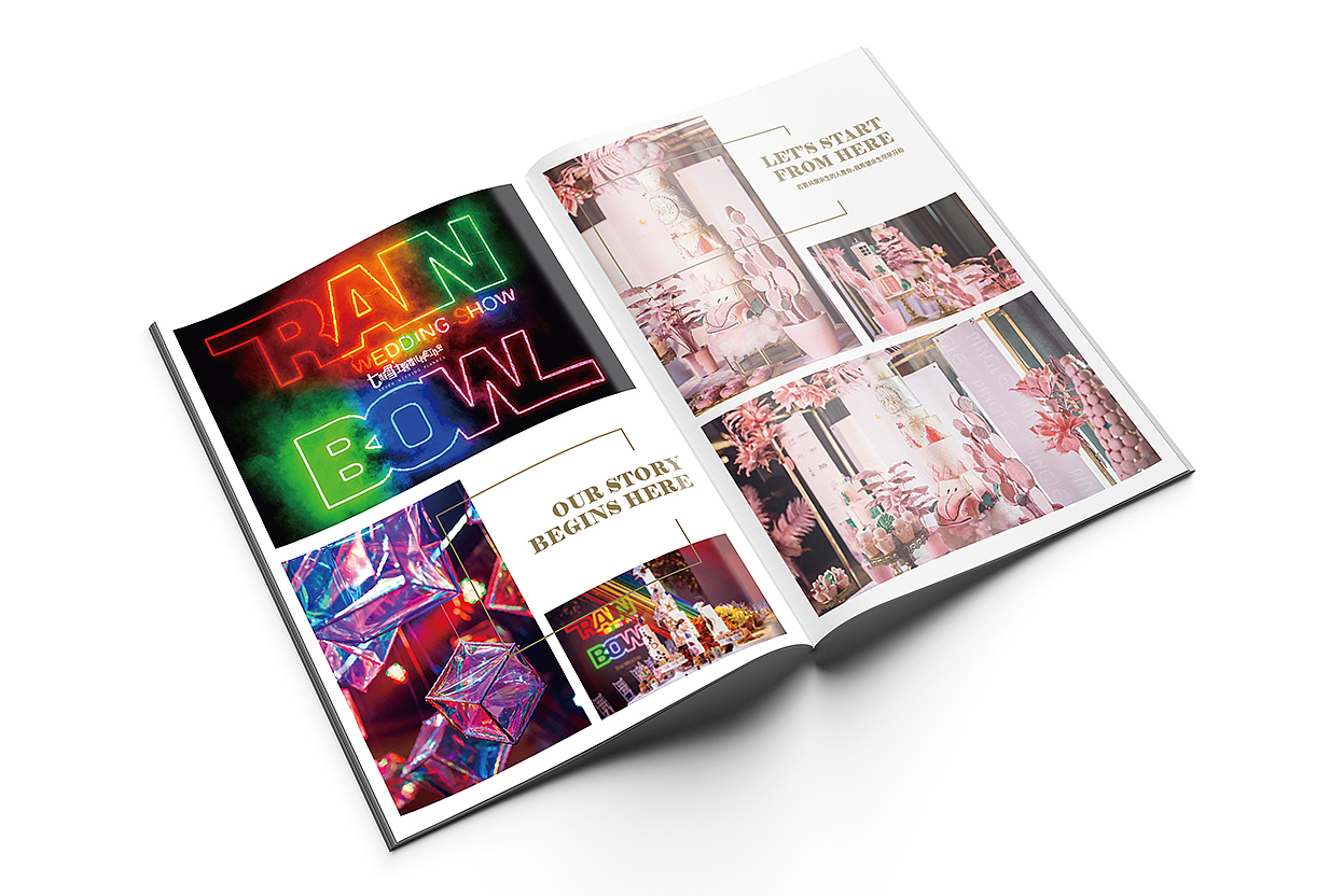 一希品牌设计--初高端甜品台定制画册设计（图ZOTg5NjQxNjQ=） - 宣传物料 - 站酷设计师一希品牌设计原创素材 - 站酷ZCOOL