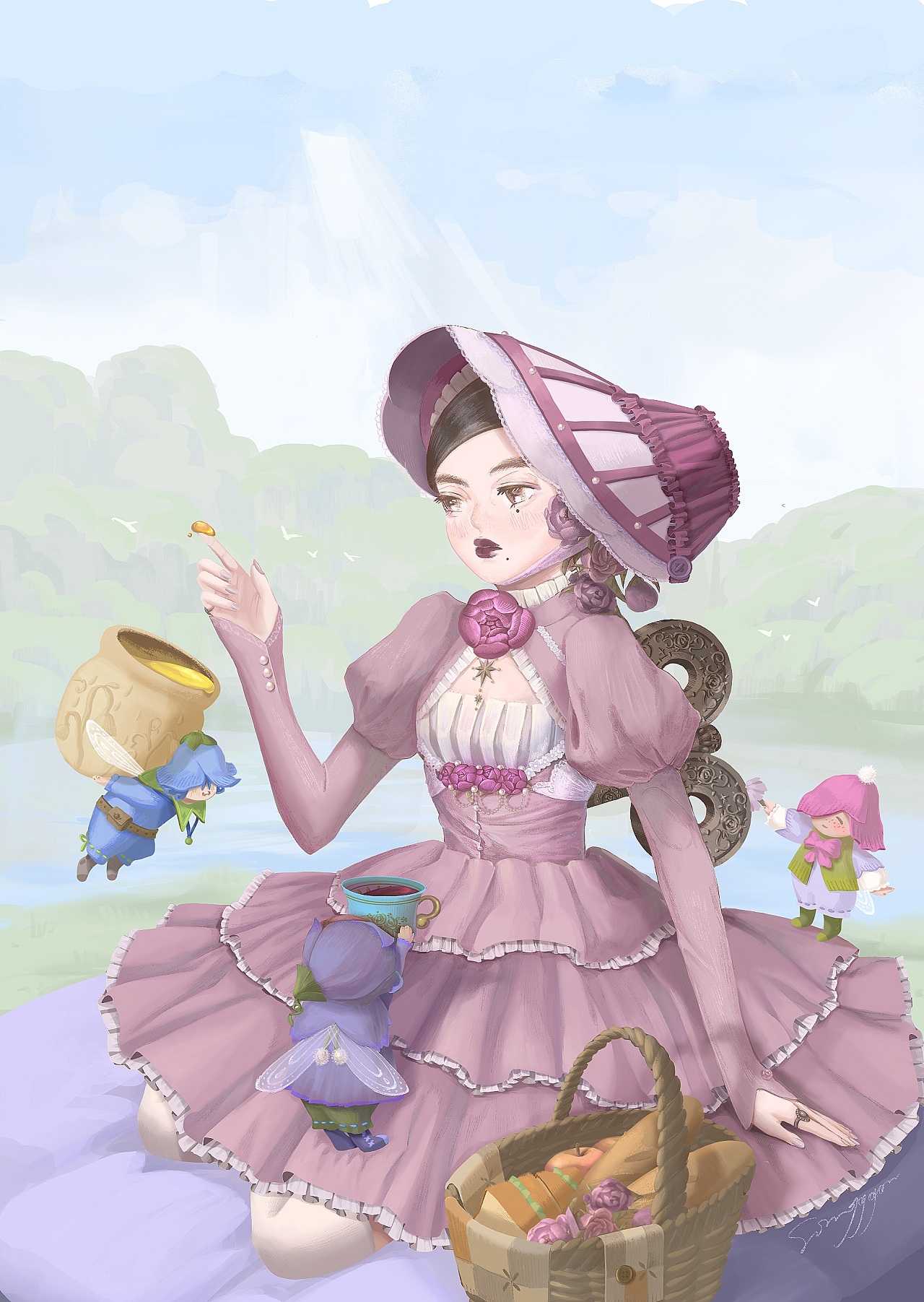 原创| 芍药拟人