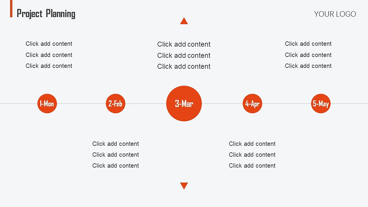 2017通用项目宣传推广红蓝金3色PPT模板
