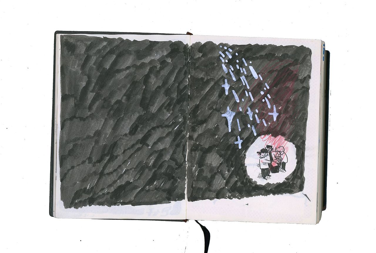 上半年的速写本精选