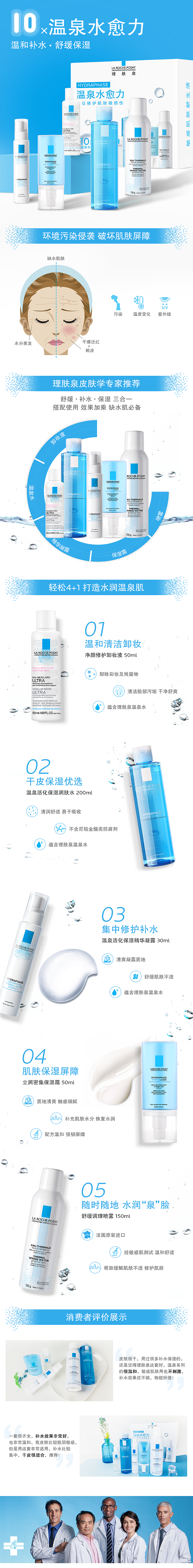 理肤泉-详情页优化（图ZMTQ2OTA3NjQw） - 品牌 - 站酷设计师丶疯兔子原创素材 - 站酷ZCOOL