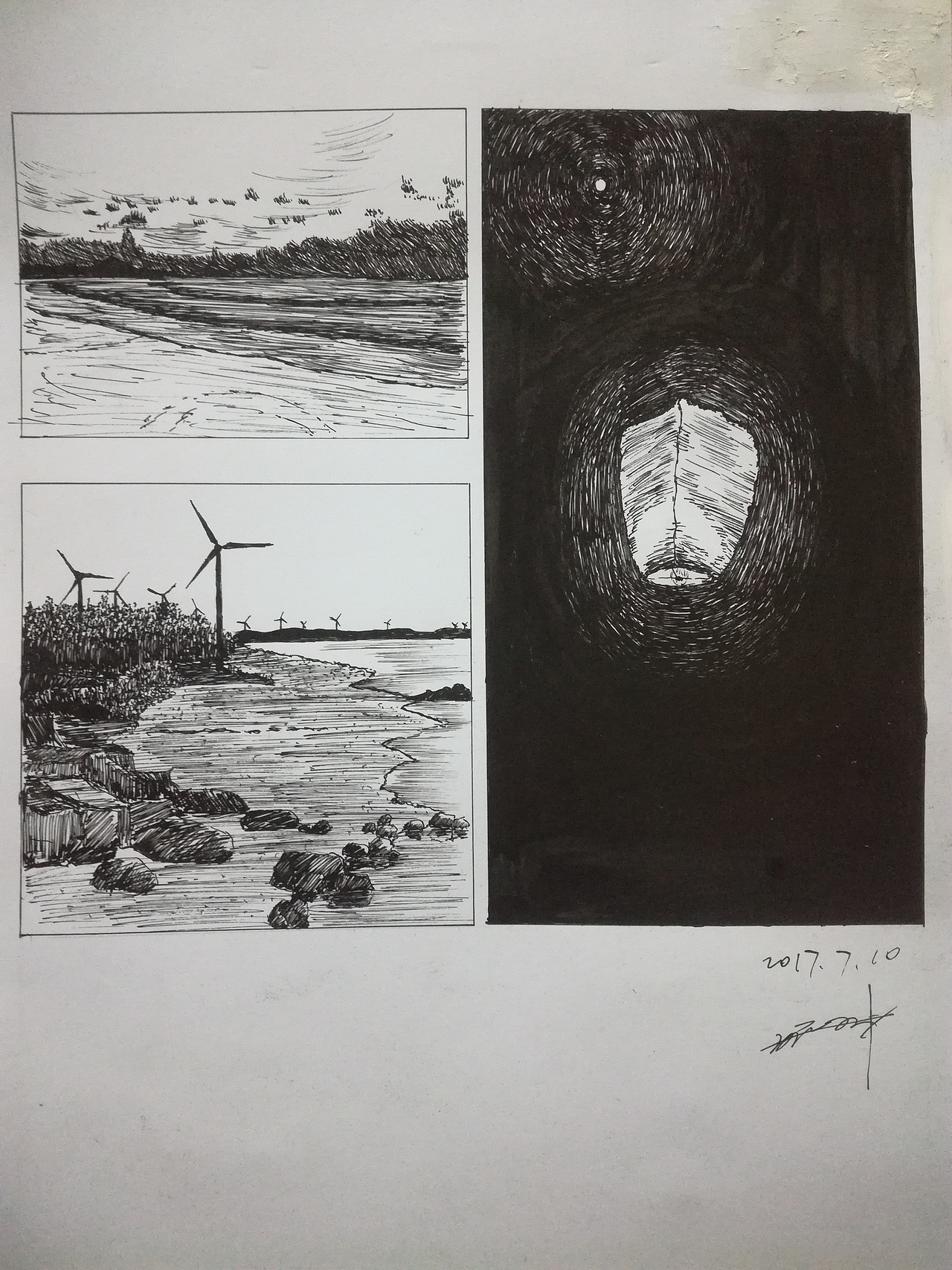 漳州翡翠湾写生