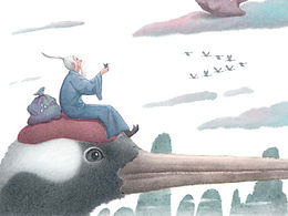 微绘本《风神的布袋》