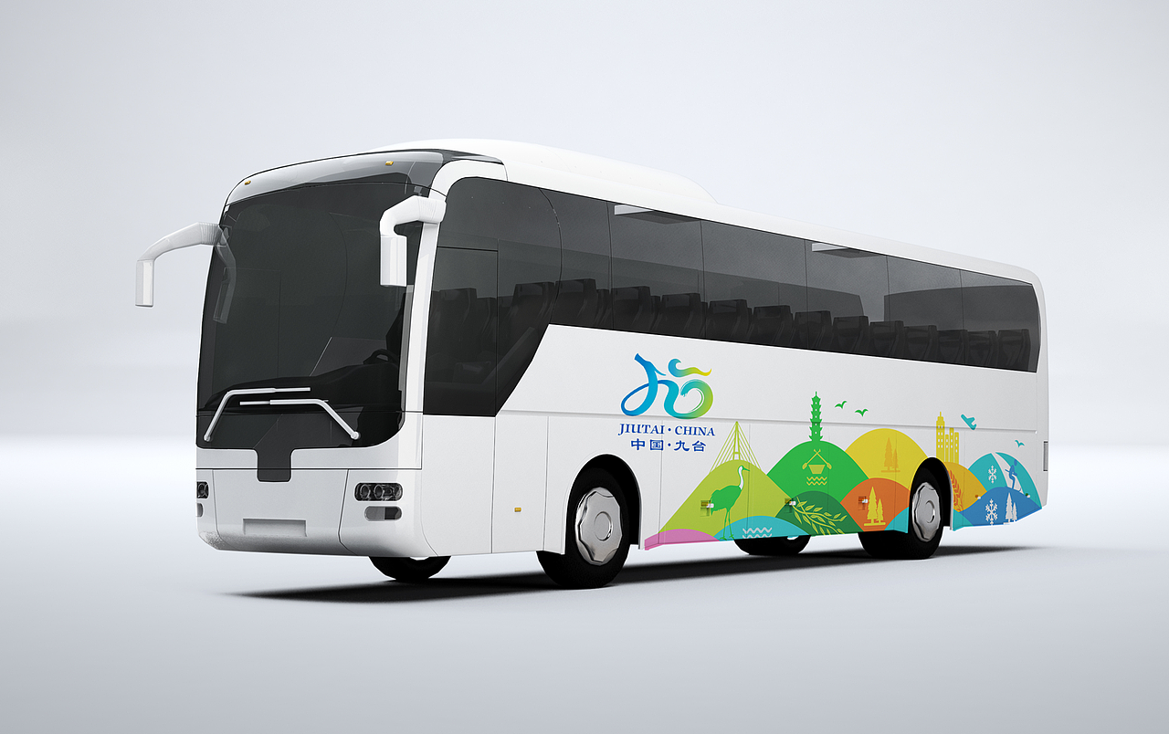 九台区标志/VI设计/卡通吉祥物设计/城市标志设计（图ZMTY4OTQ3MzIw） - 品牌 - 站酷设计师野蜂创意原创素材 - 站酷ZCOOL