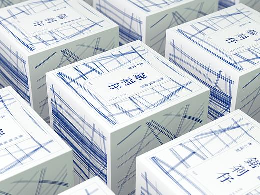 蓝色茶包装｜潮汕