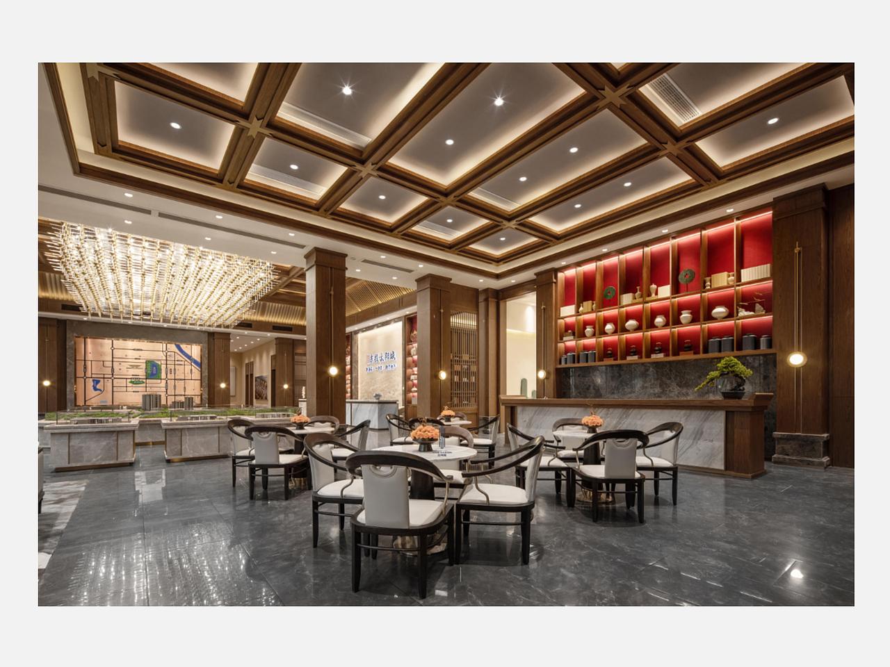 玖号院售楼部作品 | 水墨东方 诗意雅境（图ZMjU2MTg4MzEy） - 其他空间 - 站酷设计师洪都中大道尹恩惠原创素材 - 站酷ZCOOL