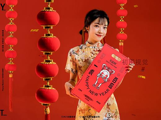 初图 | 年货礼盒拍摄 ✖ 天蓝物虎年礼包拍摄