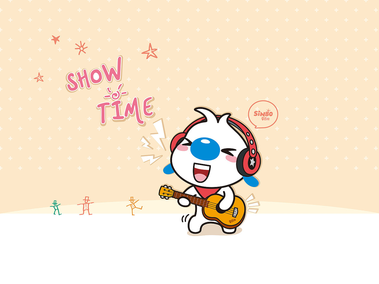 贱萌卡通壁纸_辛巴狗-站酷zcool