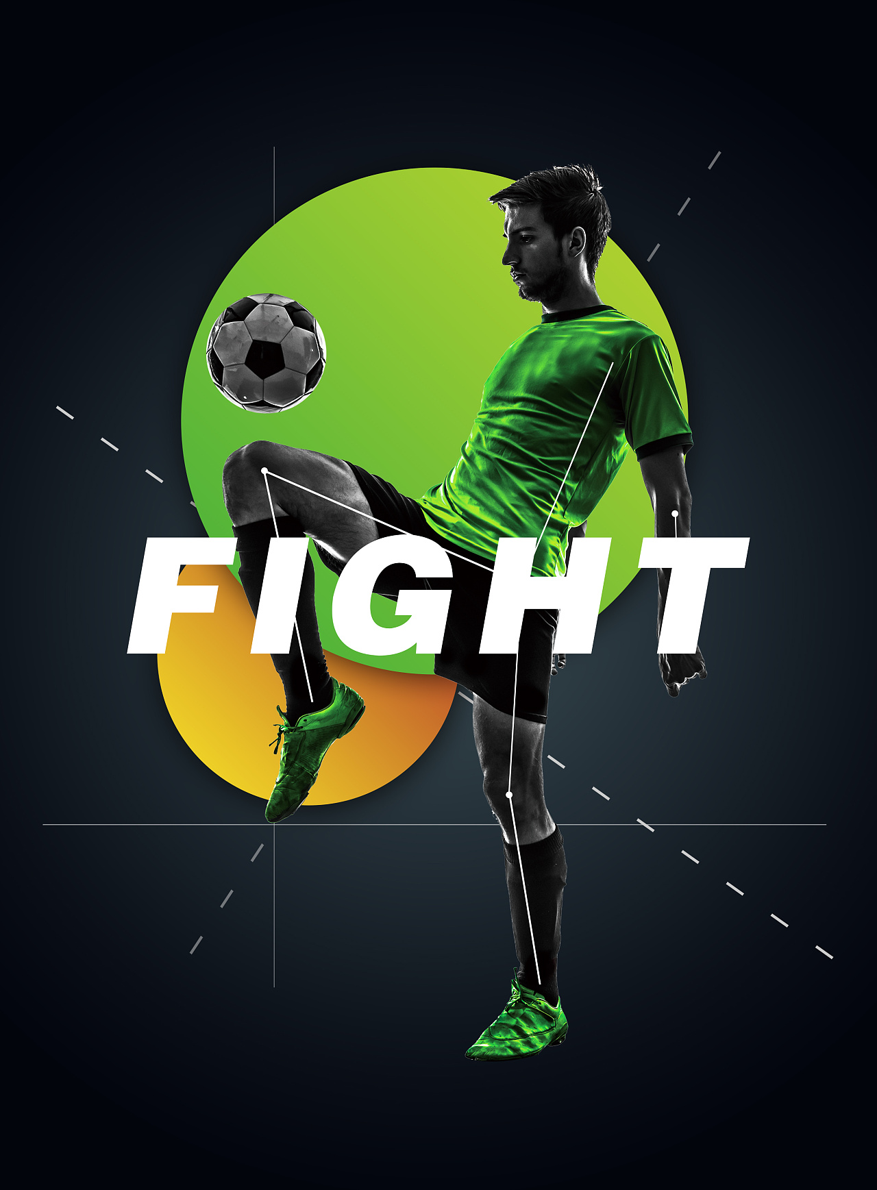 运动主题海报 日常练手