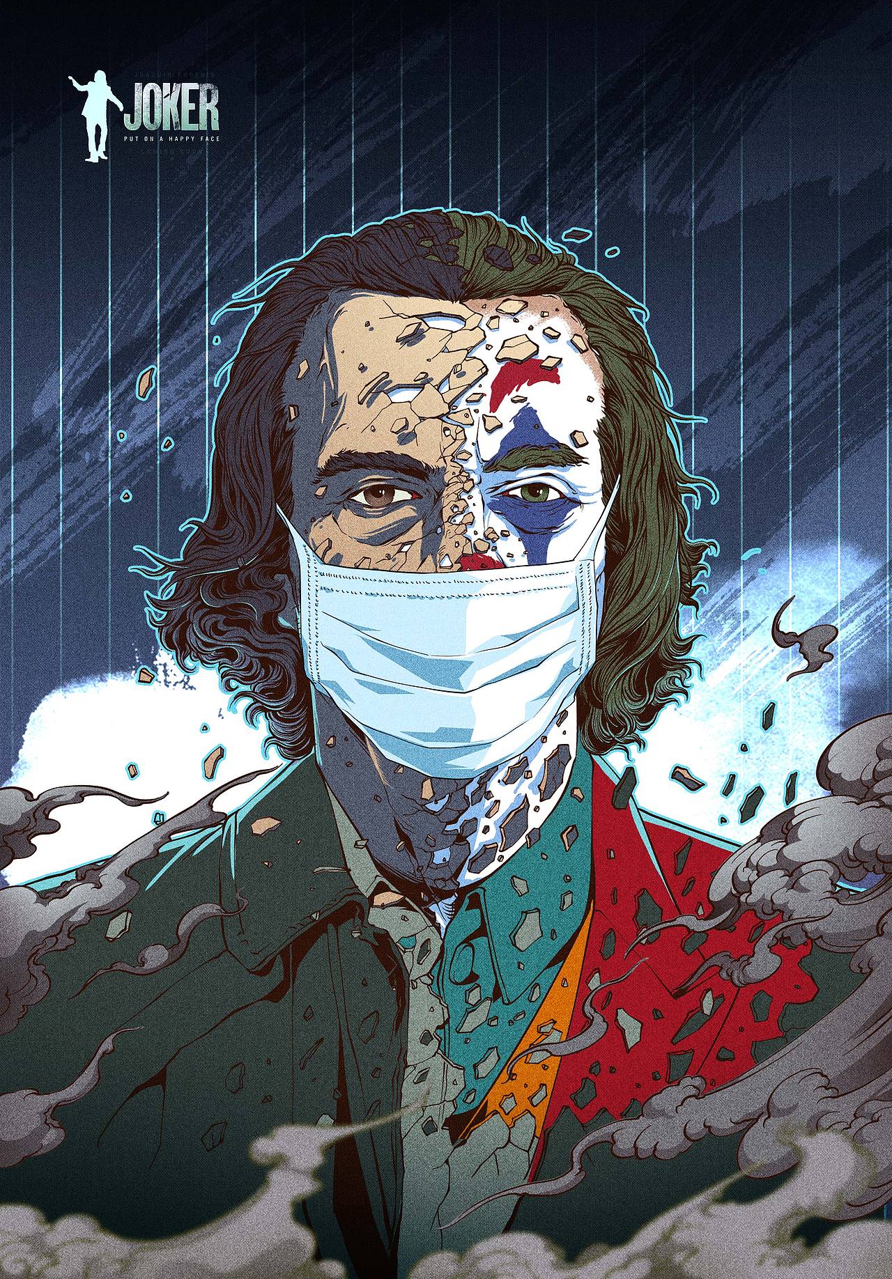 请带上口罩（图ZMTk1OTE3MDg0） - 创作习作 - 站酷设计师插画杨权原创素材 - 站酷ZCOOL