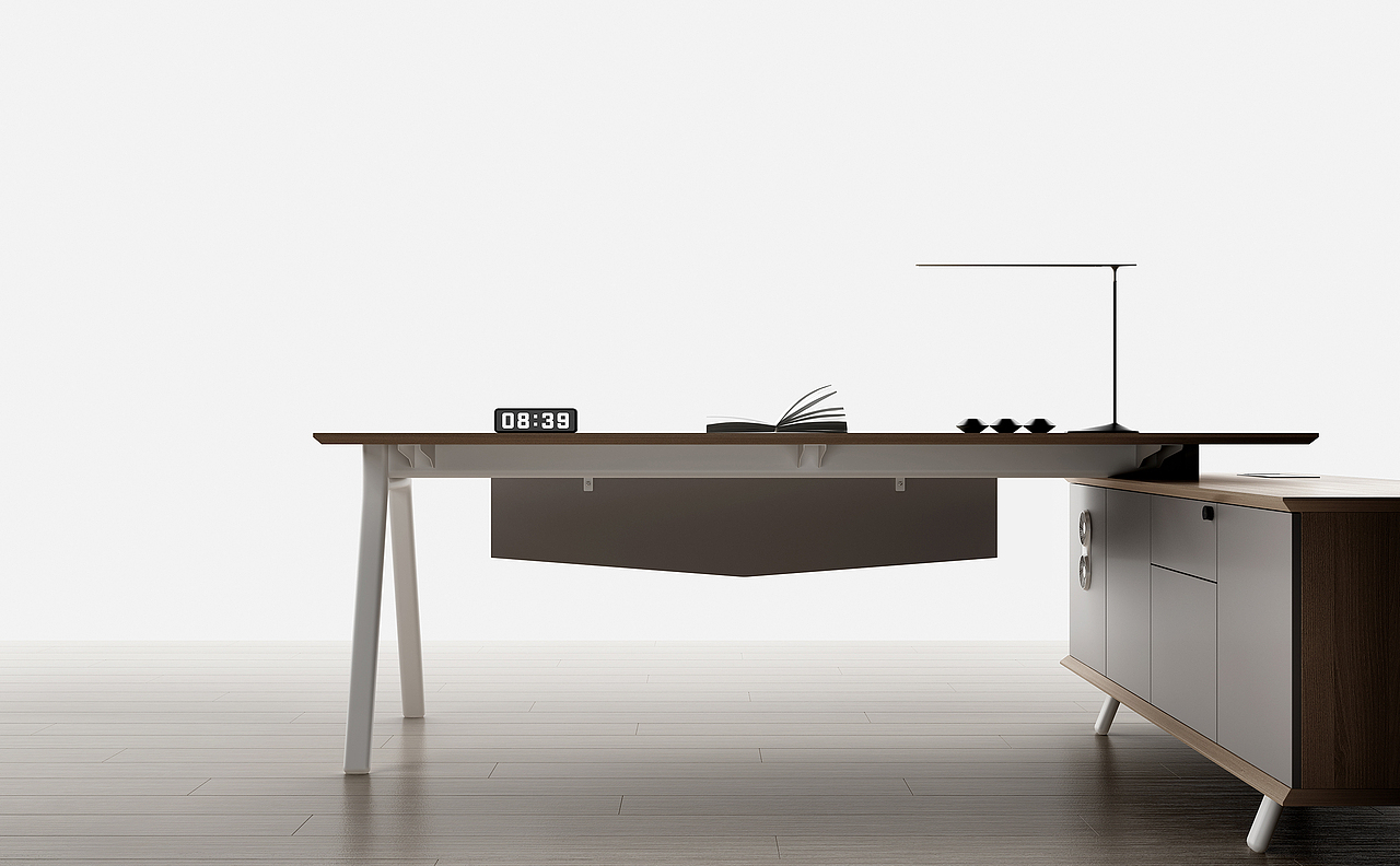 Plus_OneCG-办公家具渲染